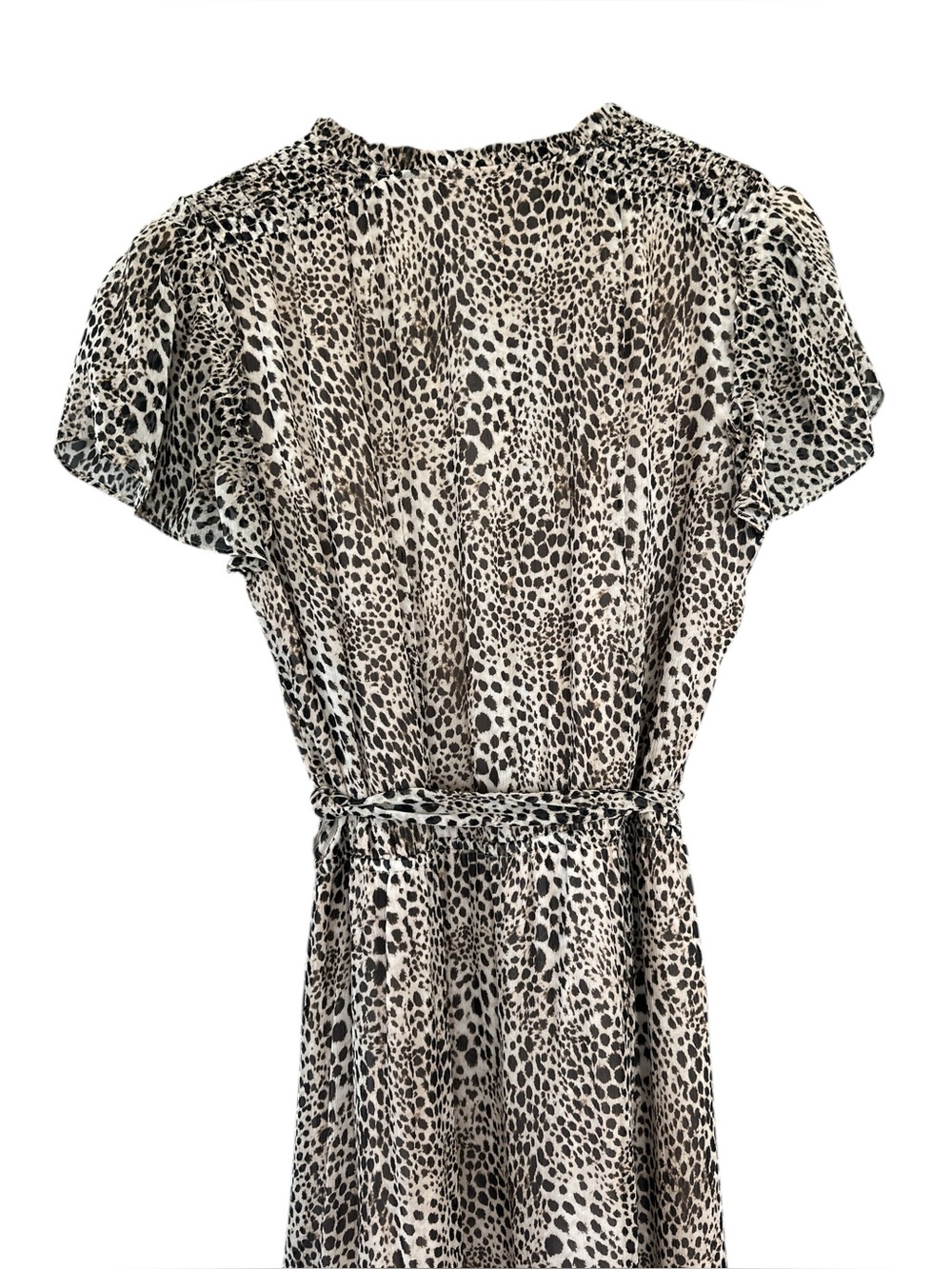 NWT Paige Laramie Leopard Silk Dress - Picture 11 of 14